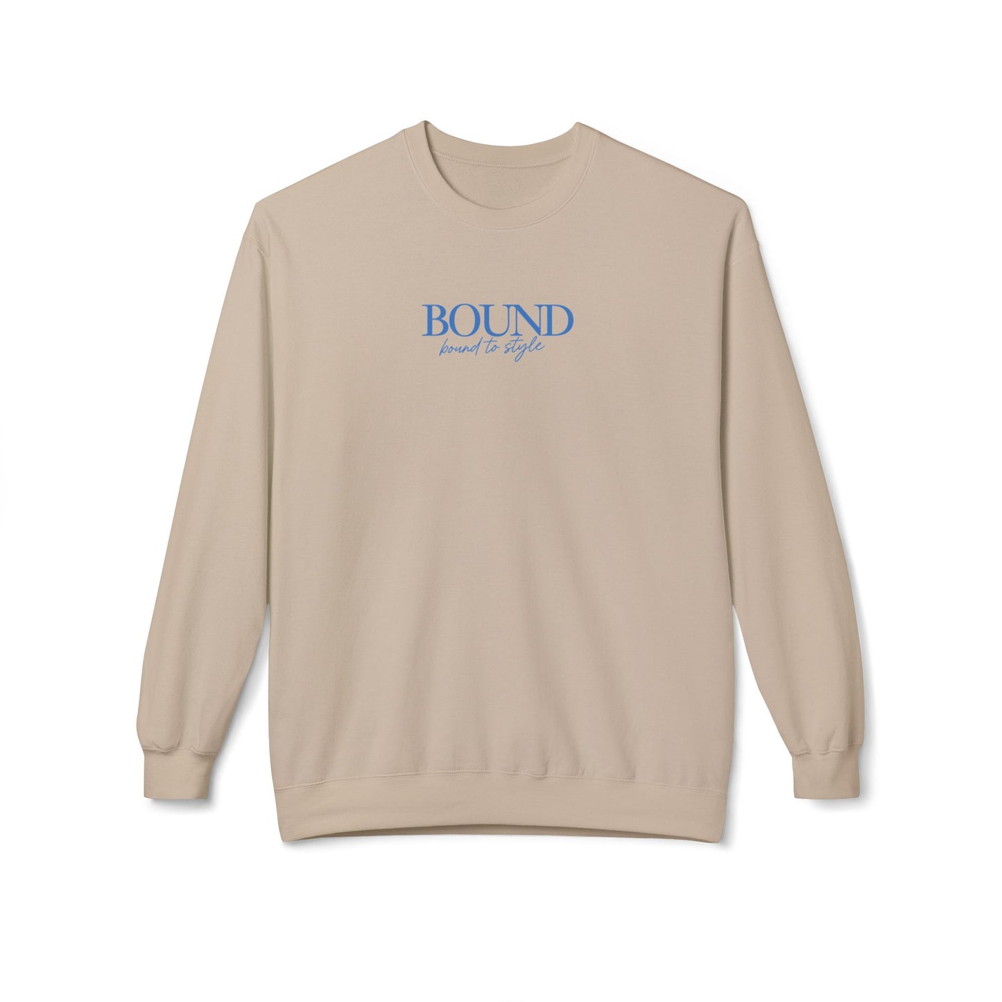 BOUND Palm Tree Unisex Midweight Softstyle Fleece Crewneck Sweatshirt