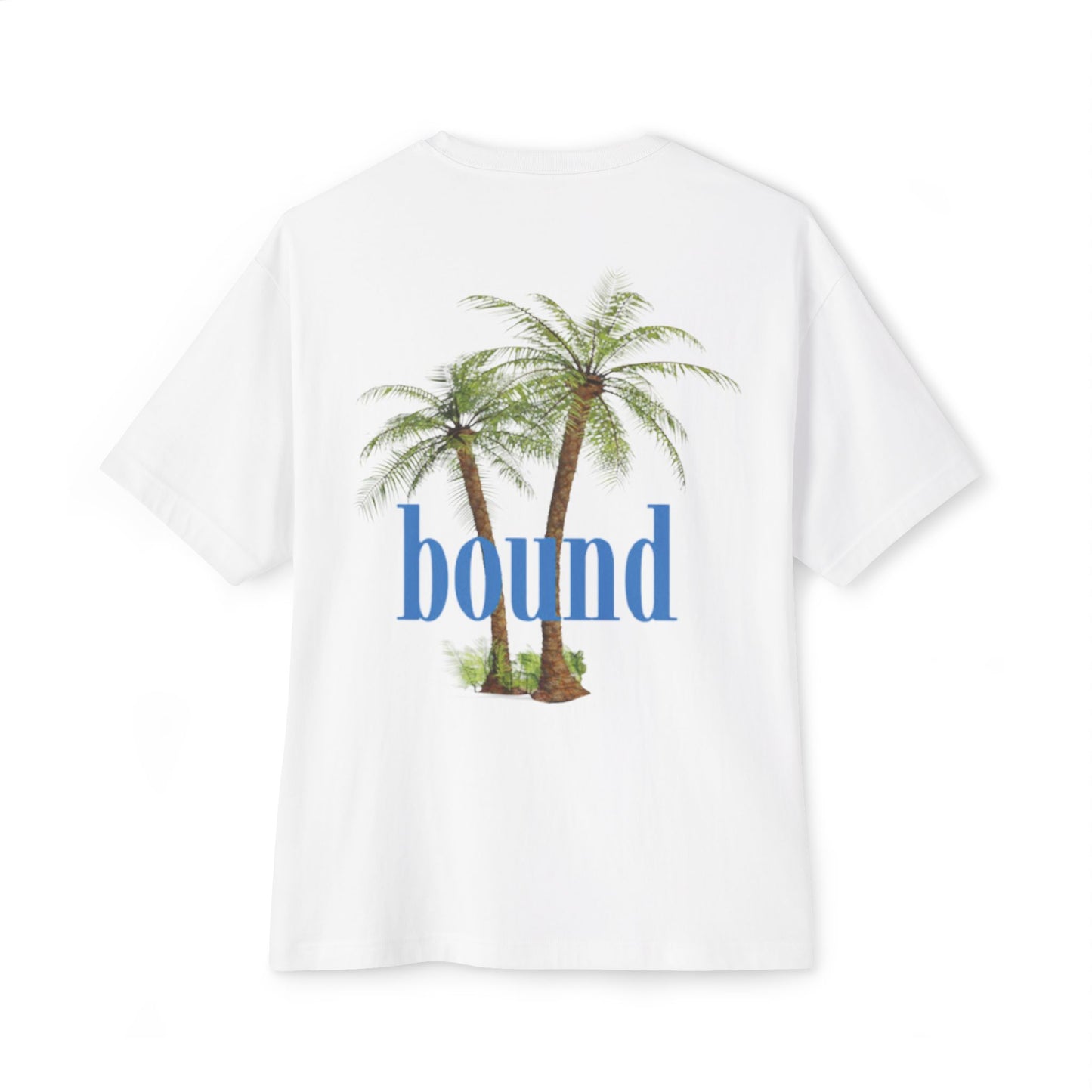 BOUND Palm Tree T Shirt - Oversized Fit - Summer Theme