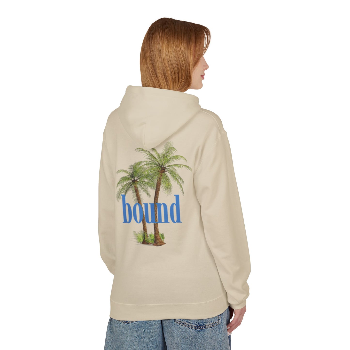BOUND Palm Tree Hoodie - Casual Comfort for All Seasons