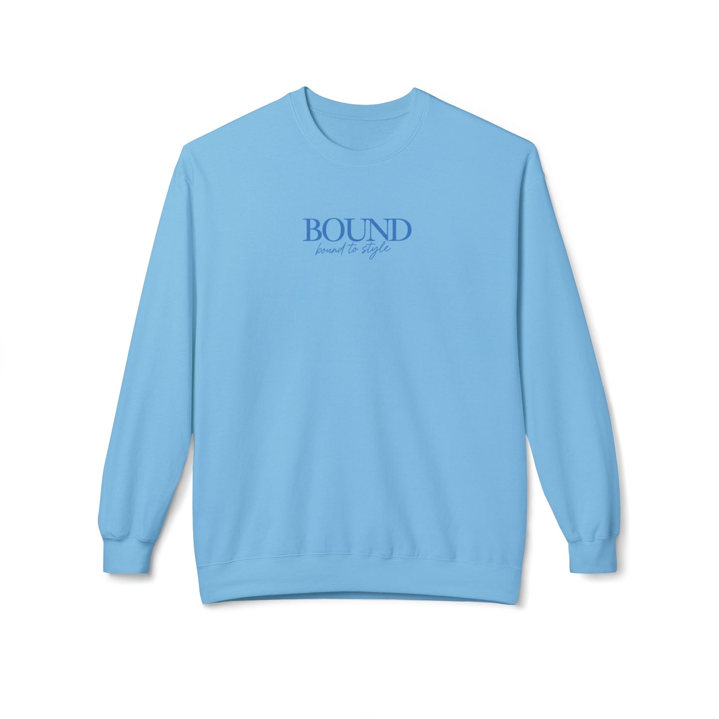 BOUND Palm Tree Unisex Midweight Softstyle Fleece Crewneck Sweatshirt