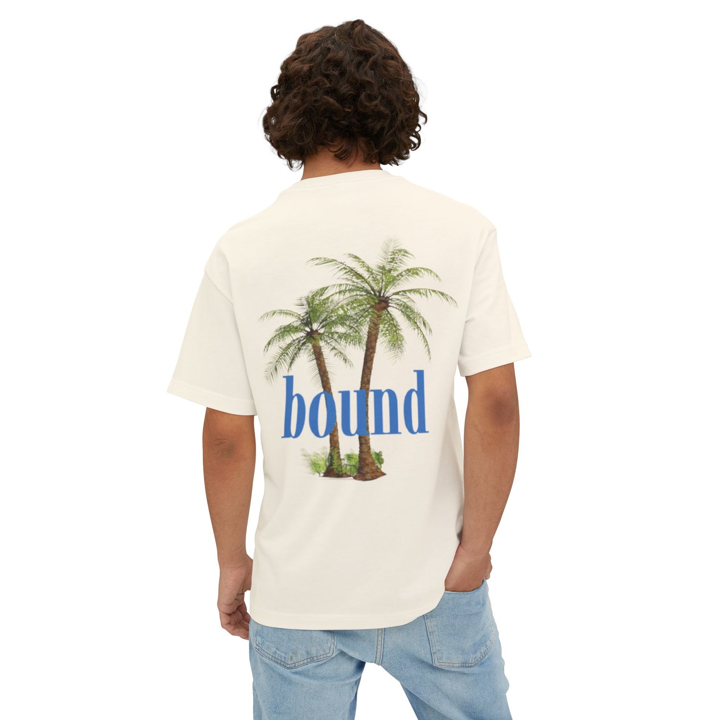 BOUND Palm Tree T Shirt - Oversized Fit - Summer Theme