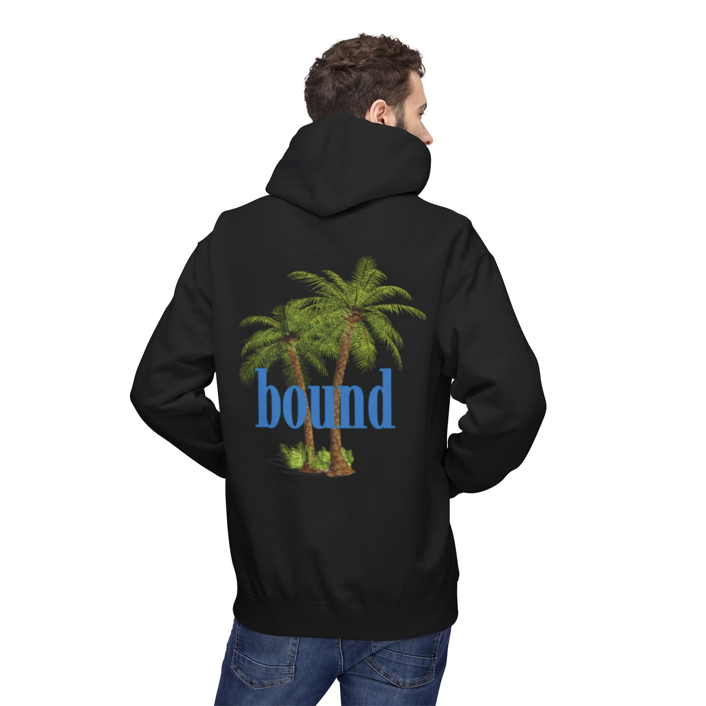 BOUND Palm Tree Hoodie - Casual Comfort for All Seasons