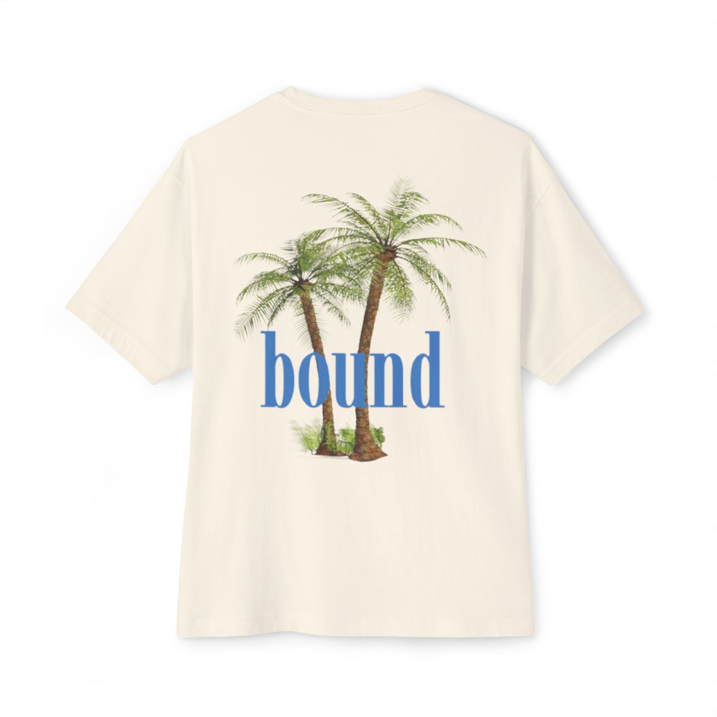 BOUND Palm Tree T Shirt - Oversized Fit - Summer Theme