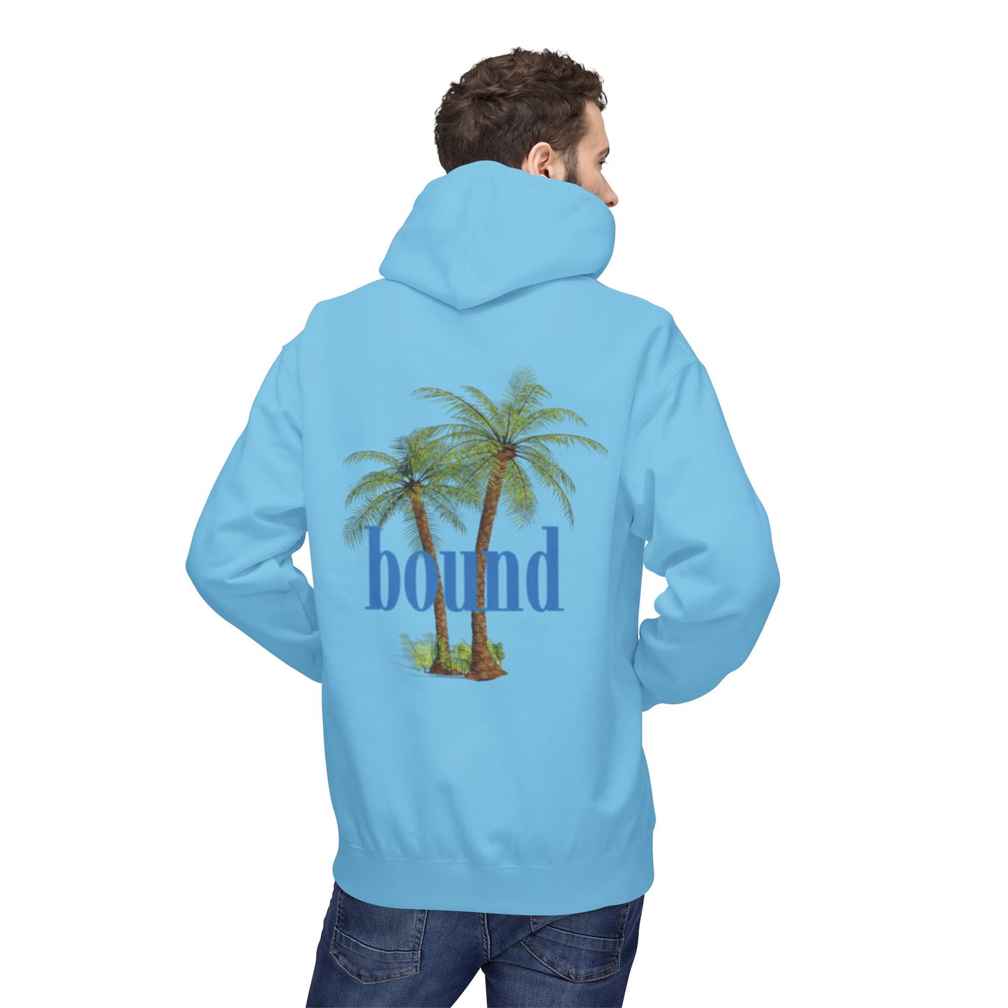 BOUND Palm Tree Hoodie - Casual Comfort for All Seasons