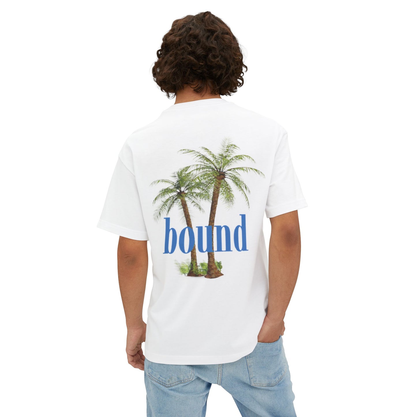 BOUND Palm Tree T Shirt - Oversized Fit - Summer Theme
