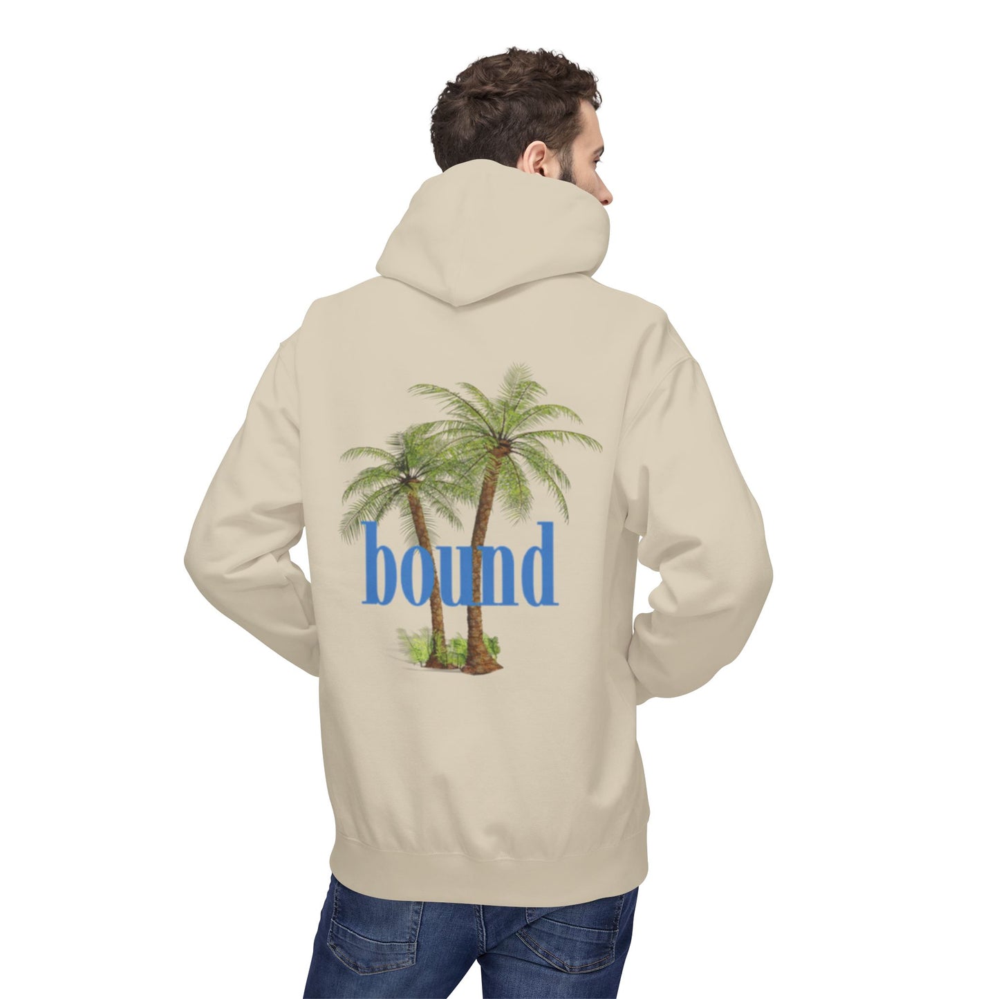BOUND Palm Tree Hoodie - Casual Comfort for All Seasons