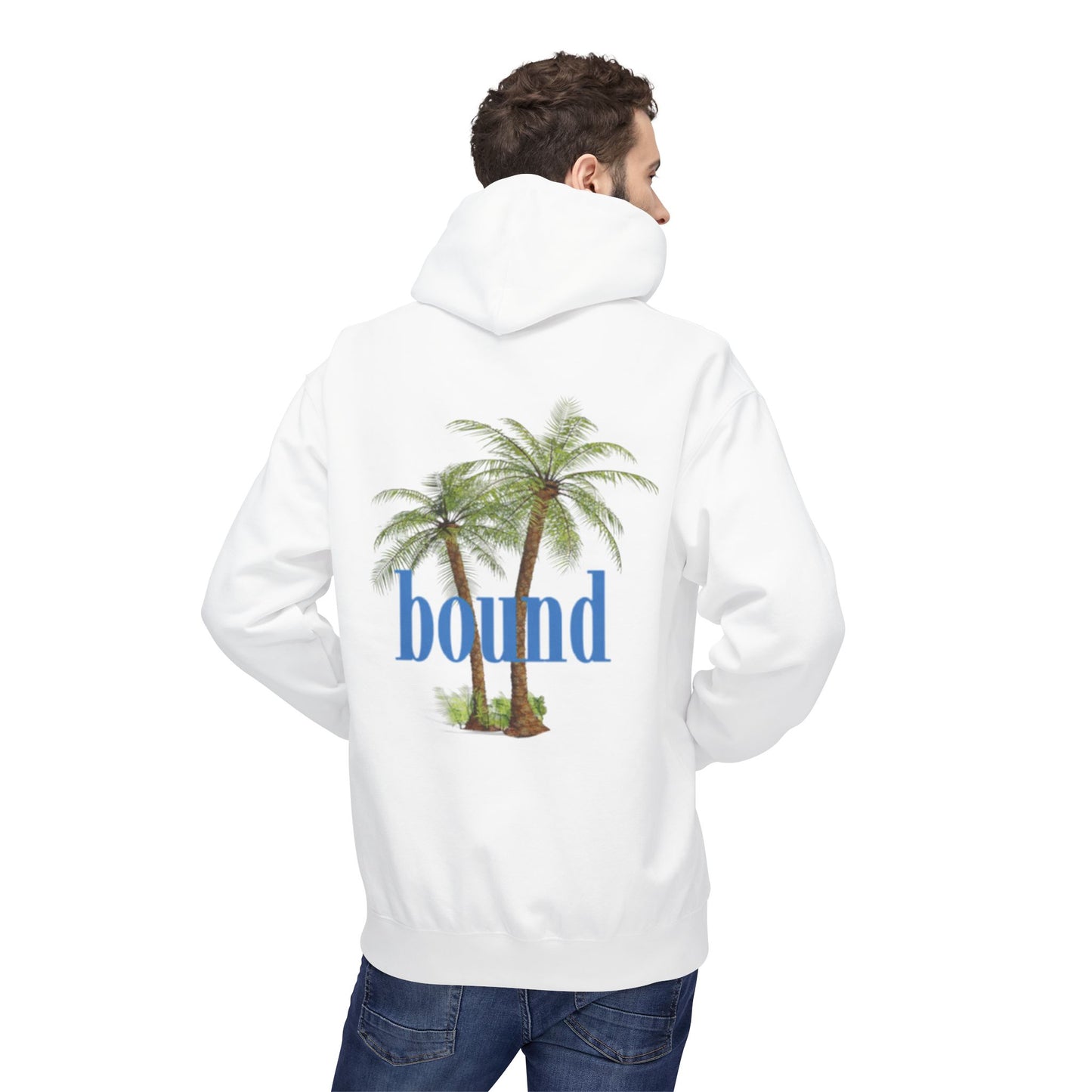 BOUND Palm Tree Hoodie - Casual Comfort for All Seasons