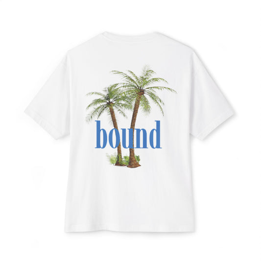 BOUND Palm Tree T Shirt - Oversized Fit - Summer Theme